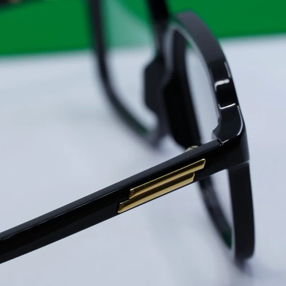 Final Price! Bottega Veneta BV1329O 001 Shiny Black Eyeglasses - Picture 7 of 9